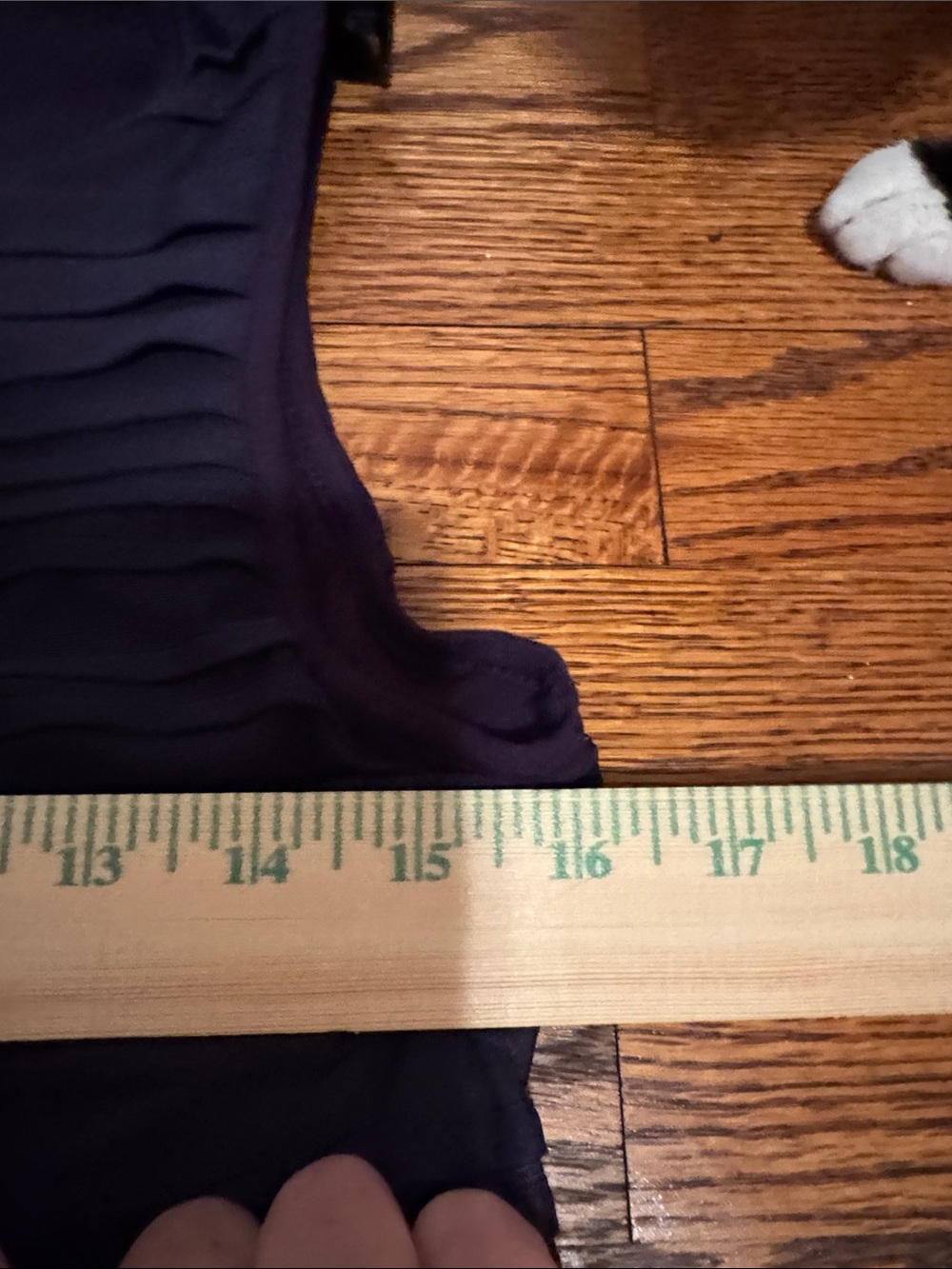 Banana Republic Navy Pleated Layered Tank Lined Size S GUC - Picture 7 of 11